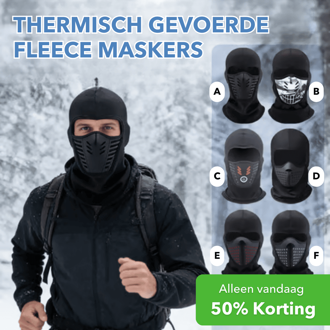 ArcticMask™ - Thermisch fleece masker tegen kou en wind - PUFFIE