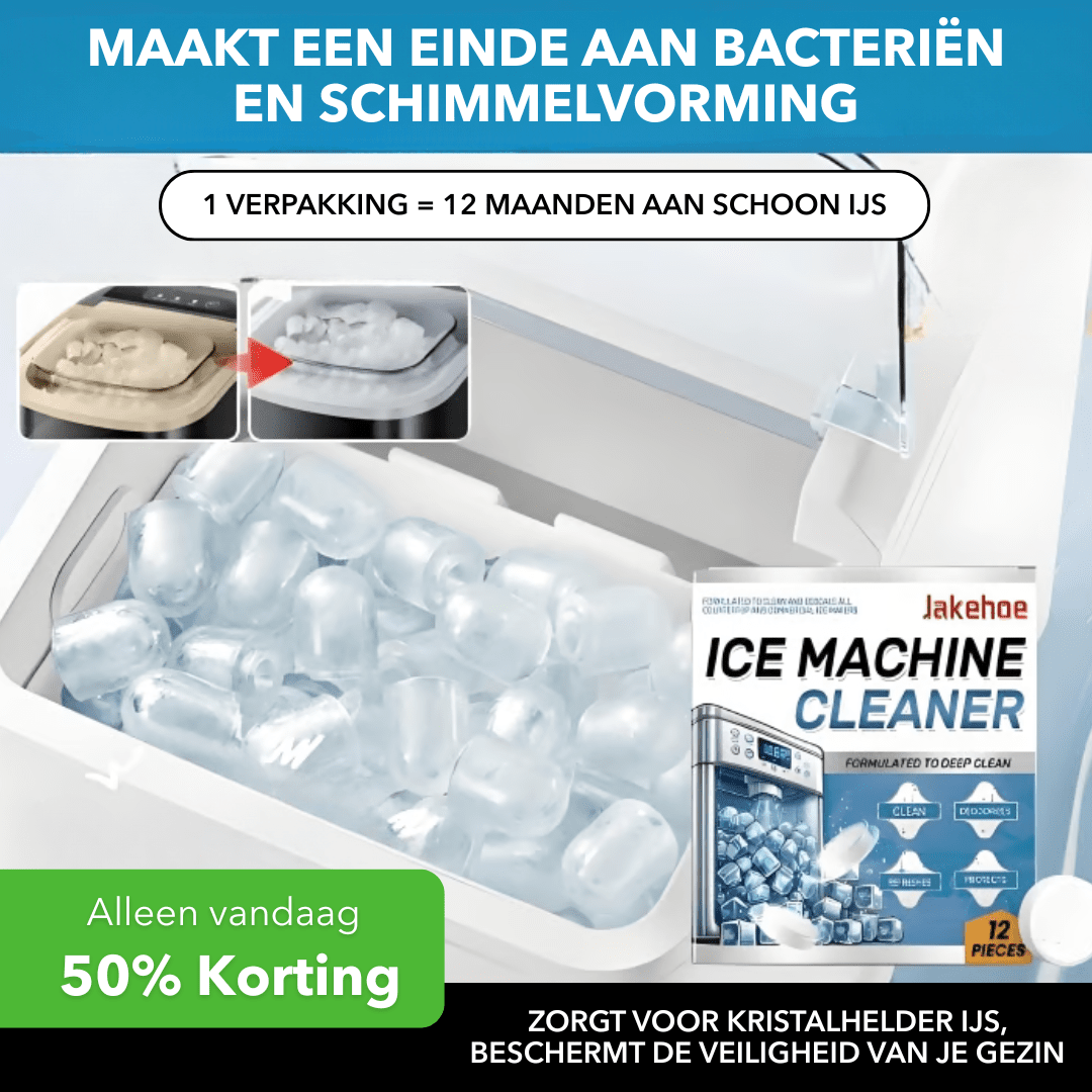 FreezeCare™ - Krachtige en veilige reinigingstabletten voor ijsmachines - PUFFIE