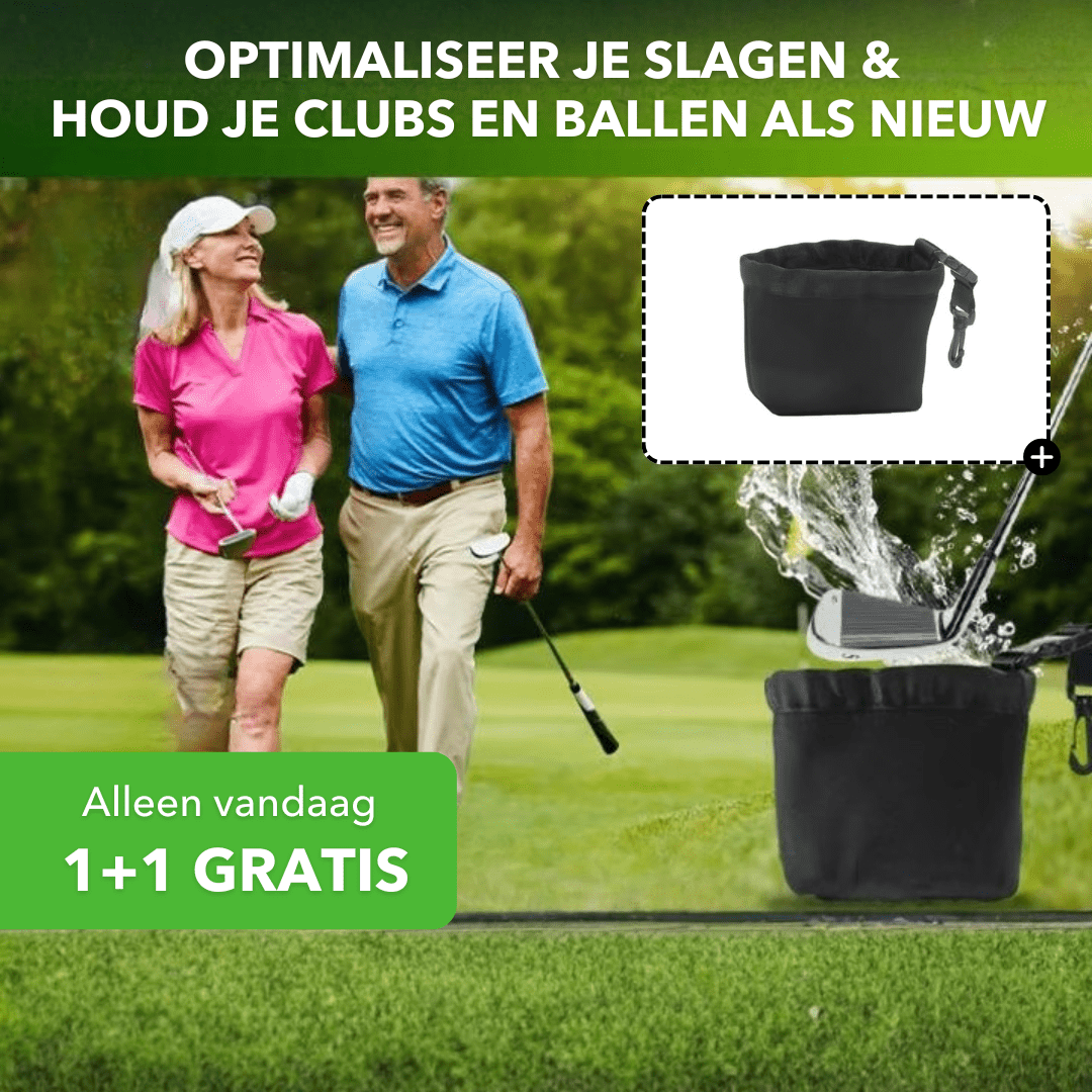 GolfCare™ - Reinigingszak voor golfclubs en ballen - PUFFIE