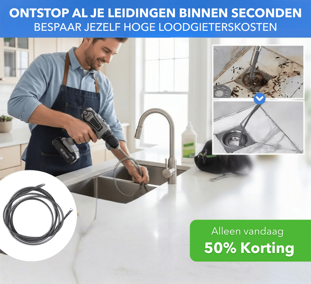 PipeClean™ - Effectieve ontstopper voor elke situatie - PUFFIE