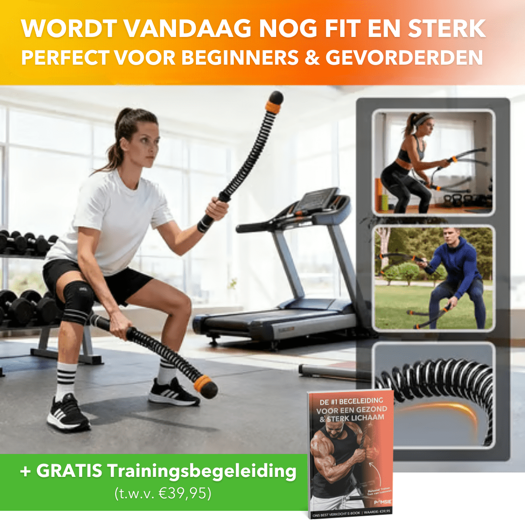 PowerRope™ - Verstelbare touwloze battle rope trainer - PUFFIE