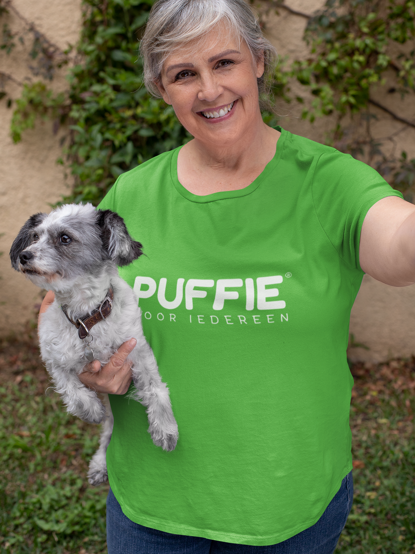 t-shirt-mockup-of-a-woman-taking-a-selfie-with-her-dog-32216.png