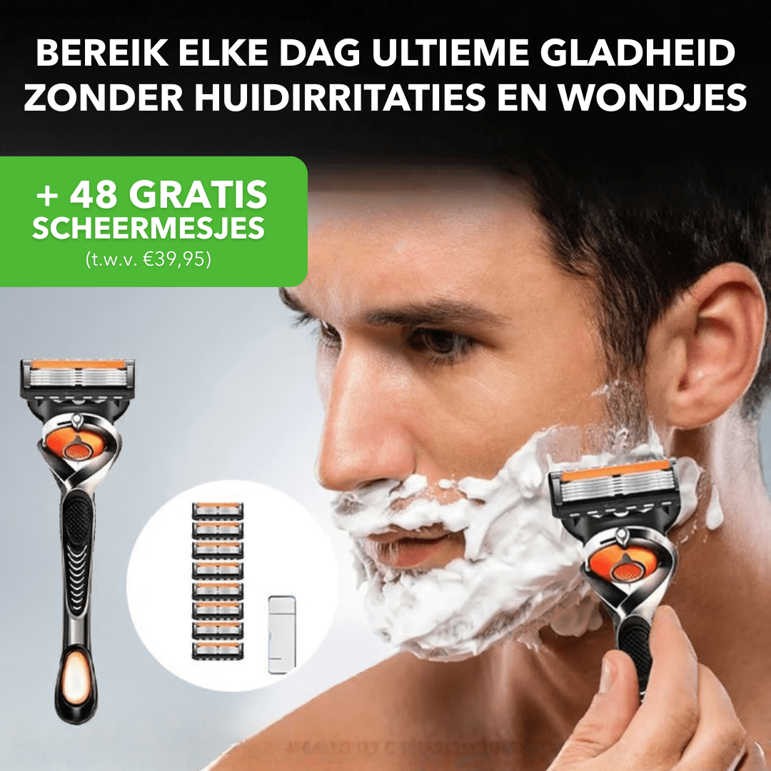 TrueShave™  -  Precisie - scheermes met contourtechnologie - PUFFIE
